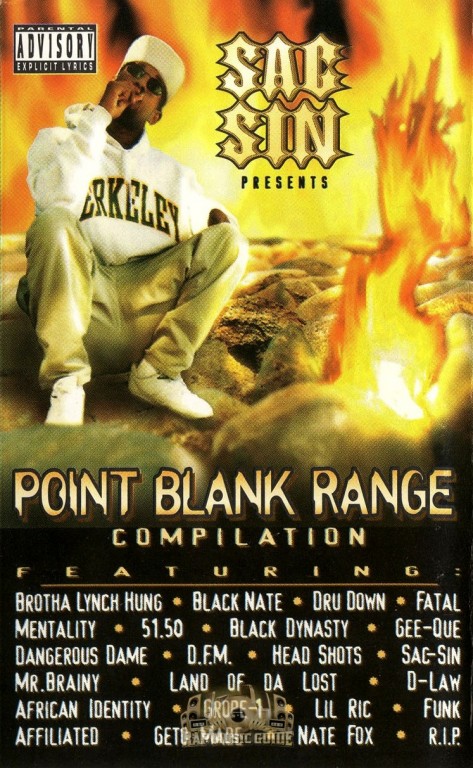 Sac Sin Presents - Point Blank Range Compilation: Cassette Tape